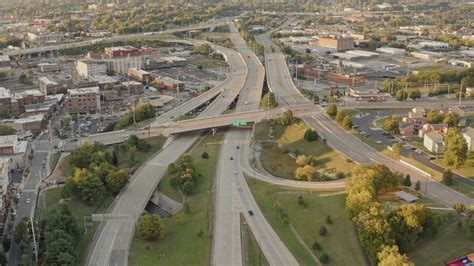 Aerial View of Highway Traffic · Free Stock Video