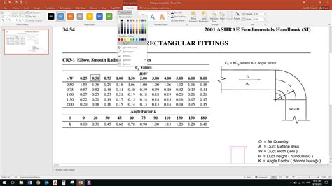 Elbow Duct Area Calculation Formula Lopez