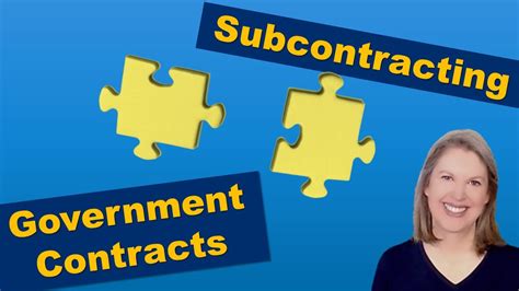 Subcontracting For Government Contracts A Complete Walkthrough YouTube