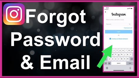 Forgot My Instagram Password And Email Youtube