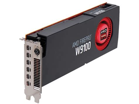 AMD FirePro W9100 32GB GDDR5 Professional GPU Graphic Video Card 4K 6x ...