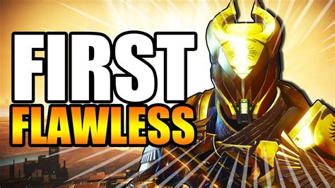 First Flawless Trials Of Osiris Destiny Trials Flawless Gameplay