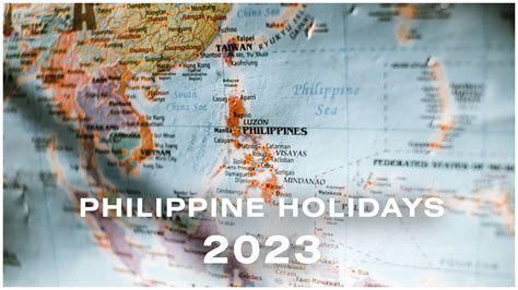 LIST: Official Philippine Holidays for 2023