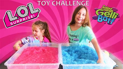 Gelli Baff Surprise Toy Challenge Lol Surprise Num Noms