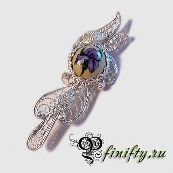 Финифть. Серебро