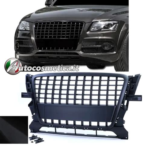 Grille Calandre Panneau Avant Noir Mat Pour Audi Q No Pdc