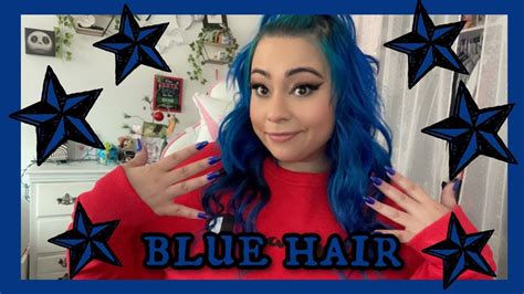 Wella Blue Hair Dye Youtube