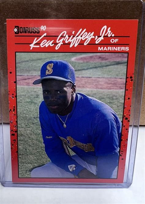 Donruss Ken Griffey Jr Multiple Misprint And Error Card