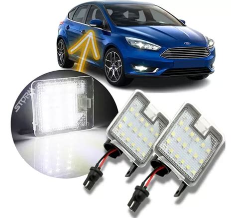 Par De Luz Cortesia Retrovisor Ford Focus Ilumina O Ch O