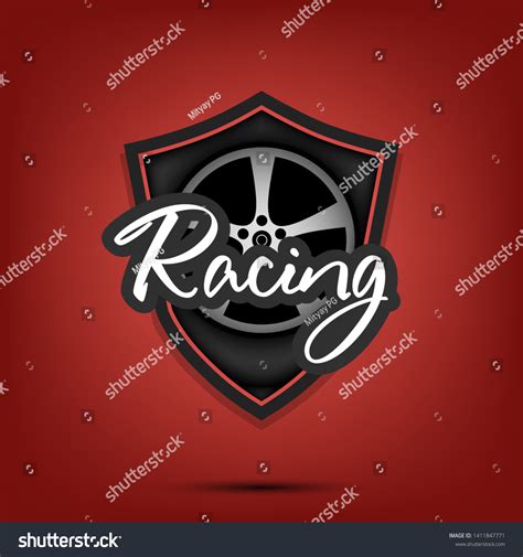 Racing Logo Design Template Racing Emblem Stock Vector Royalty Free