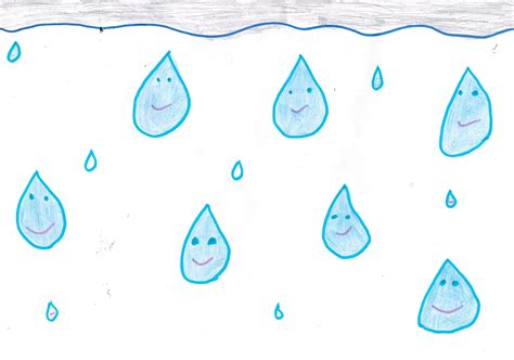 Раскраска капельки воды для детей с улыбкой - 58 фото