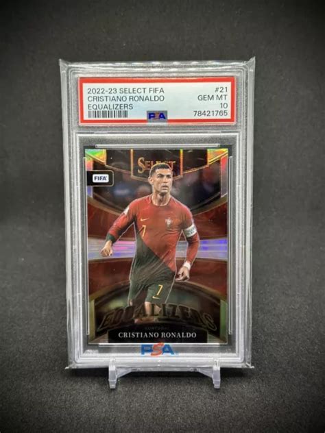 Panini Select Fifa Equalizers Prizm Cristiano Ronaldo Portugal