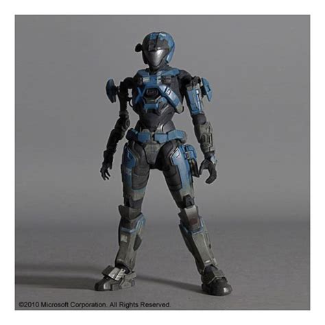 Halo Reach Square Enix Play Arts Kai Series Action Figure Lieutenant