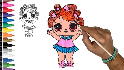 LOL Bebek Nasıl Çizilir How To Draw LOL Surprise Doll EASY Adım