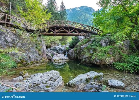 Mount Olympus National Park. Greece Stock Image - Image of bridge, enipeas: 107493979