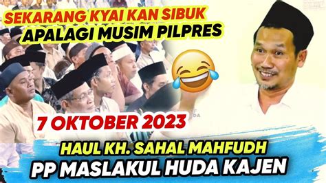 Musim Pilpres Kata GUS BAHA Kyai Sibuk Haul KH Sahal Mahfudh 7