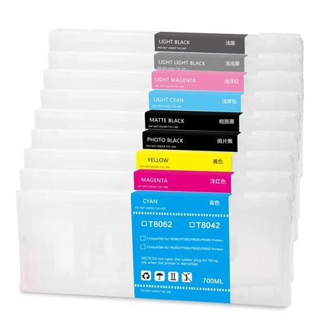 Ocbesetjet T T Empty Refillable Cartridge For Epson Sure Color