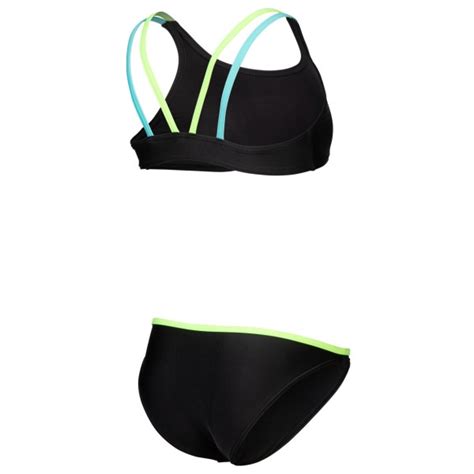 Arena Two Pieces Swimsuit Solid Bikini Girls Buy Online Alpinetrek Co Uk