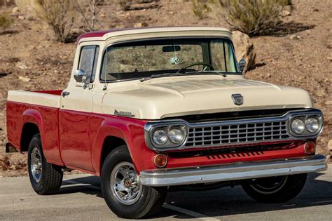 Survivor 1958 Ford F100 Style Side Short Bed Pickup 62k Original Miles