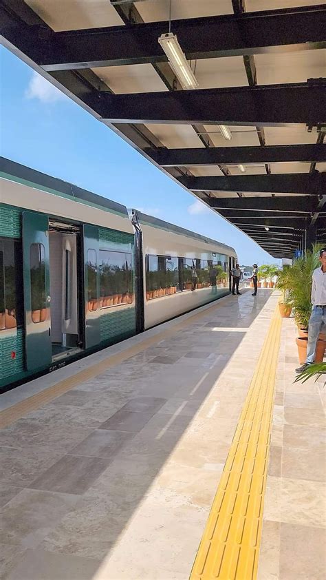 Inauguración de la ruta Cancún Playa del Carmen del Tren Maya marca el