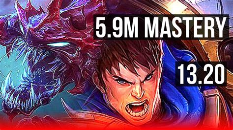 Cho Gath Vs Garen Top Rank Cho M Mastery Games