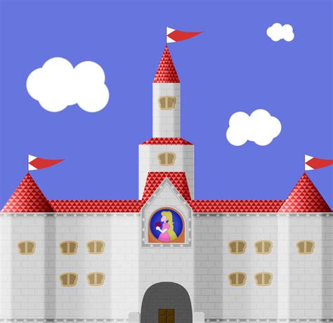 Princess Peach's Castle by Insanity-Prevails on DeviantArt