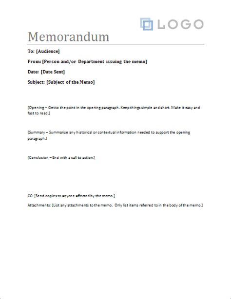 Free Printable Blank Memorandum Template Printable Online