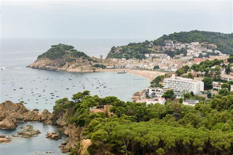 Tossa De Mar Costa Brava Catalunya Espanha Foto De Stock Imagem De