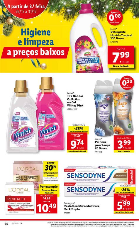 Folheto LIDL Higiene e Beleza Antevisão Promoções 26 dezembro a 31