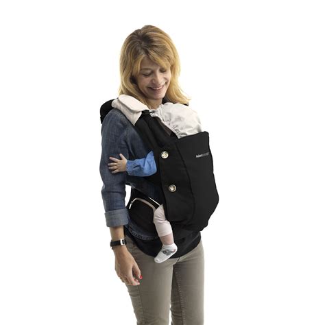 Porte bébé ergonomique Noir Aubert concept Porte bébé dorsal Aubert