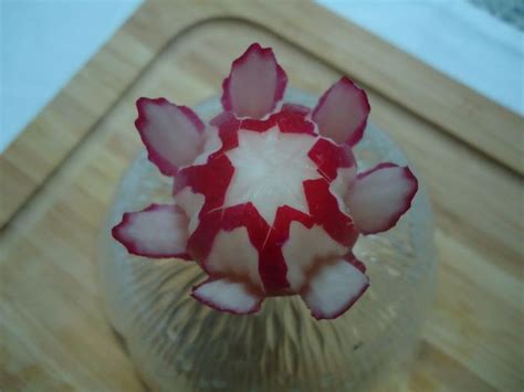 Art Carving - Radish (rabanete) | Radish, Carving, Art carved