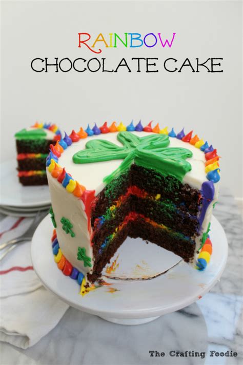 Chocolate Rainbow Cake