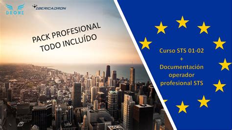 Curso piloto de drones STS Documentación operador profesional STS