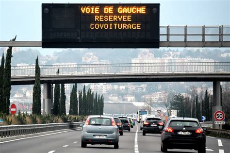 Métropole De Lyon Voies De Covoiturage Sur La M6m7 Les Premiers Pv