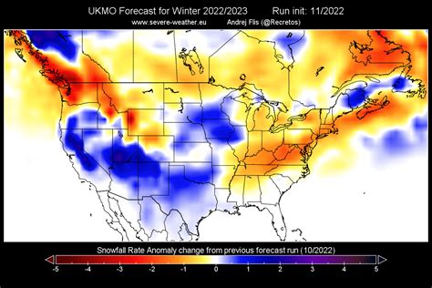 Winter 2022/2023 Snowfall Predictions: Final Snow Forecast for the ...