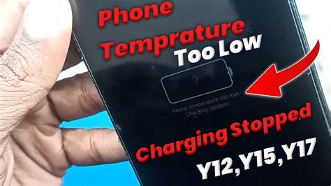 Vivo Y Y Y Temperature Too Low Charging Stopped Solution