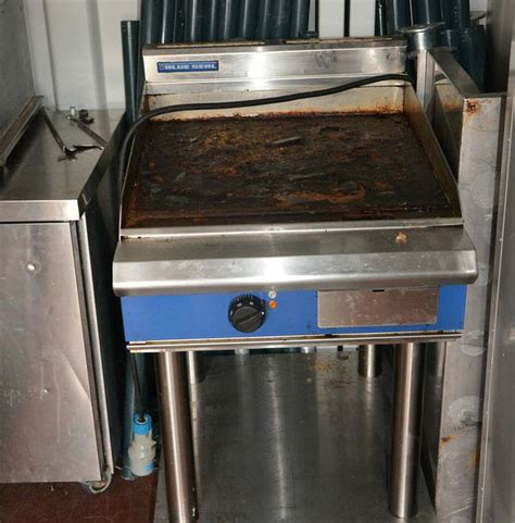 Secondhand Catering Equipment Griddles Or Flat Grills Blue Seal