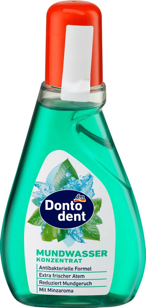 Dontodent Mundwasser Konzentrat Antibakteriell 125 Ml Dauerhaft