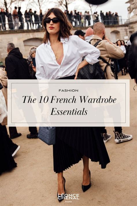 The 10 Must Have French Wardrobe Essentials In 2024 French Chic Fashion French Wardrobe