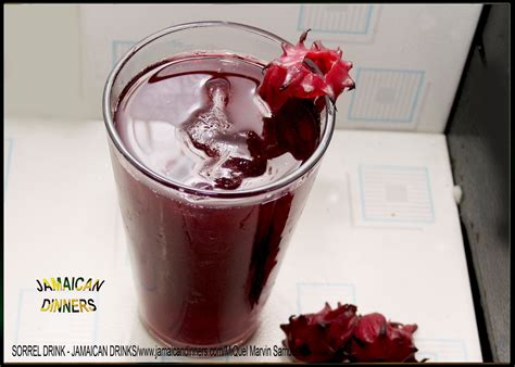 Sorrel Drink Jamaican Food Jamaican Drinks Jamaicandinners