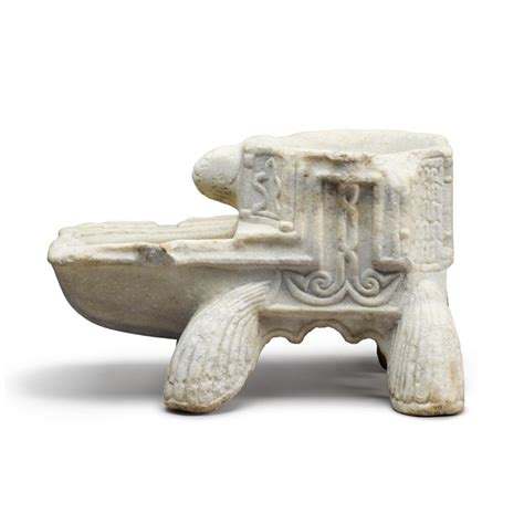 A Fatimid Marble Jar Stand Kilga Egypt 11th12th Century Arts Of The Islamic World And India