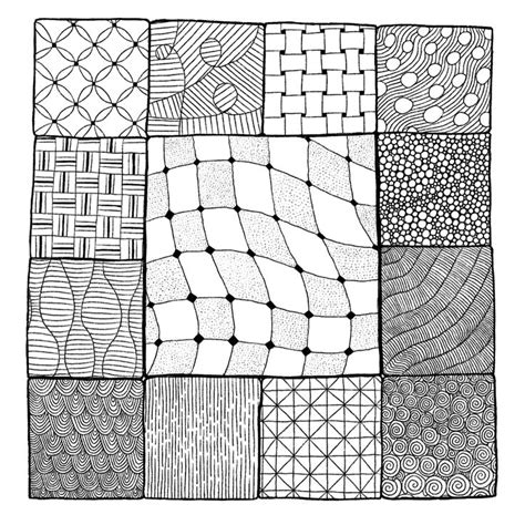 Doodle Blocks In 2023 Zentangle Artwork Book Art Drawings Doodles