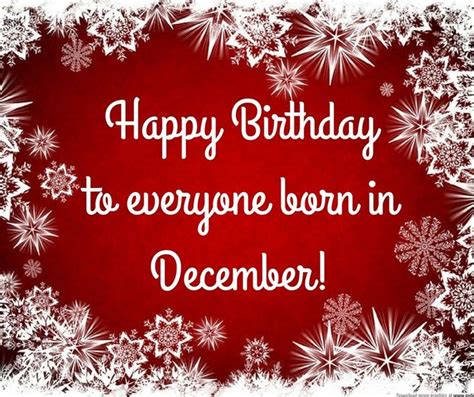 Happy Birthday To All You December Babies Myavon