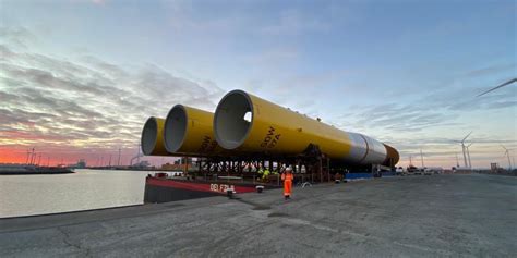 Monopile Deliveries Start For Gode Wind And Borkum Riffgrund Wind