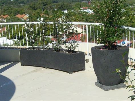 Large wooden rectangular planters ~ arnold