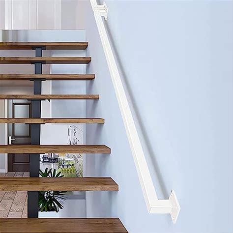 Main Courante Blanche Pour Escalier Kit Complet Rampe D Escalier