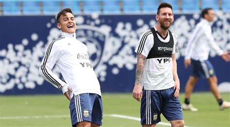 Lionel Messi Enjoying Fun Time With Paulo Dybala After Sensational