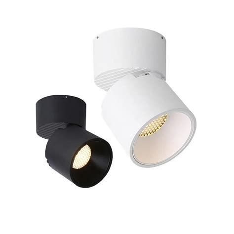 Downlights Montado En Superficie 7W 12W LED Downlight Lámparas De Techo