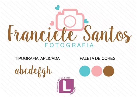 Servi O Kit Id Cria O De Logo Ilustrada Cliente Franciele Santos