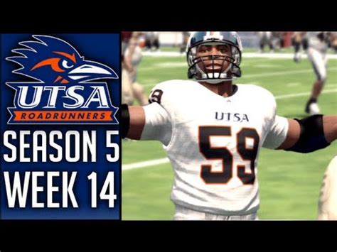 Ncaa Football Dynasty Utsa Week Texas State Season